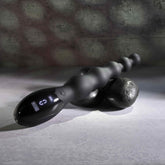 Zero Tolerance Backdoor Baton Vibrating Anal Bead Black Anal Beads and Balls
